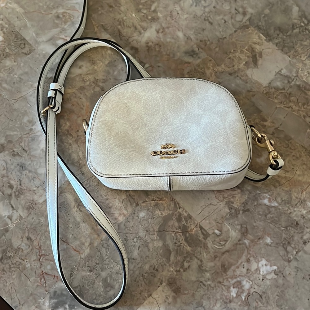 White Coach Cross Body Purse